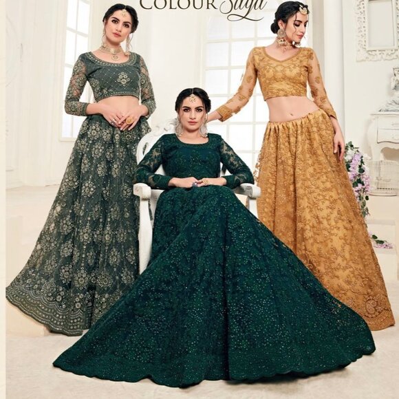 Bridal Lengha Set - Picture 15 of 16